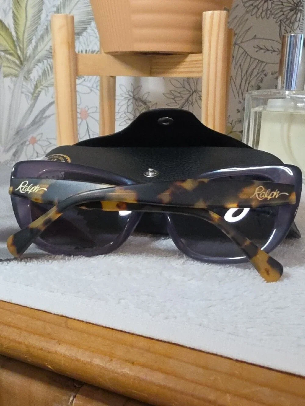 Ralph Lauren Lavender-Purple Oversized Women's Sunglasses